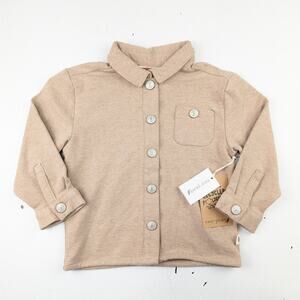 Easy Peasy Tan Shacket